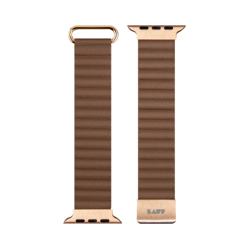 Laut Novi Lux Apple Watch Strap for 42/44/45/49mm (Sepia Brown)