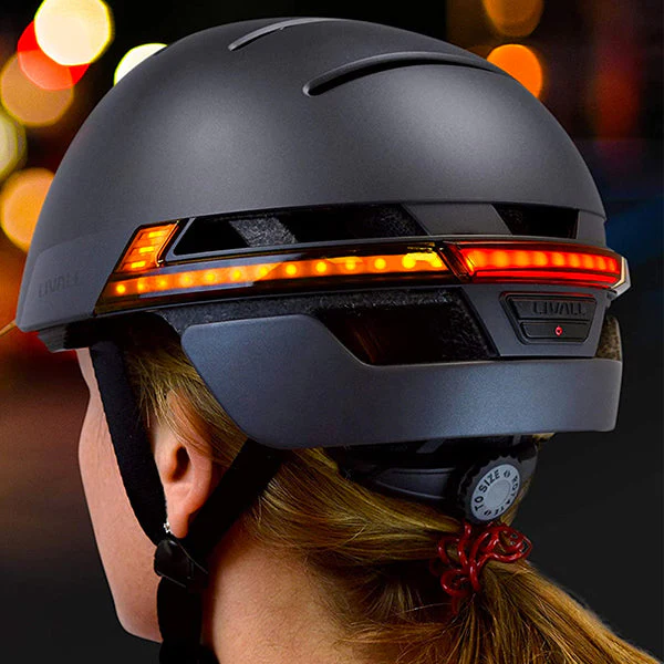 LIVALL BH51M NEO Smart Urban Helmet White Front Light SIZE M (Graphite Black) - Image 6