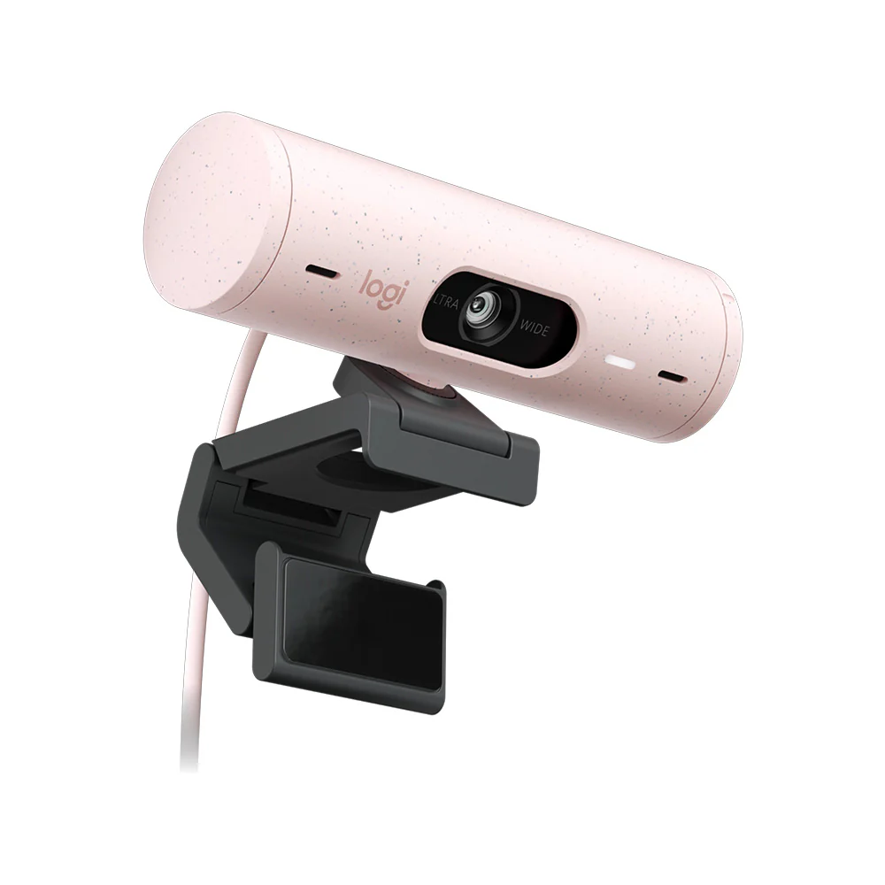 Logitech Brio 500 Full HD Webcam (Rose) - Image 4