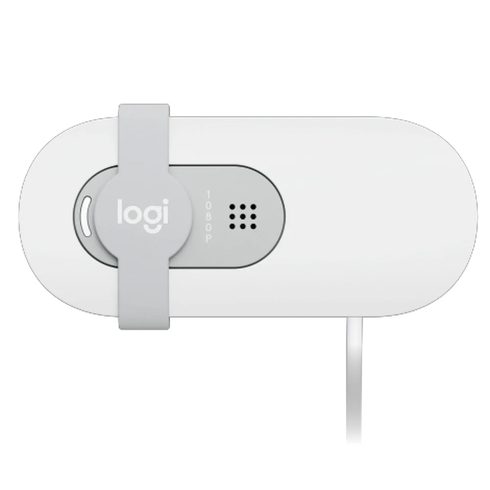 Logitech Brio 100 Full HD Webcam (White) - Image 4
