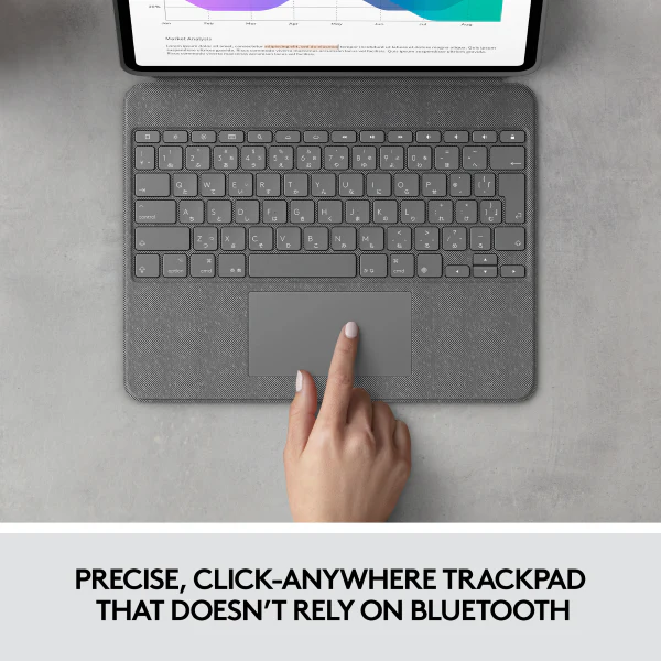 Logitech Combo Touch for iPad Pro 12.9-inch 6th Gen 920-010215 - Image 2