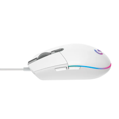 Logitech G203 Gen2 Lightsync Gaming Mouse (White) - Image 3