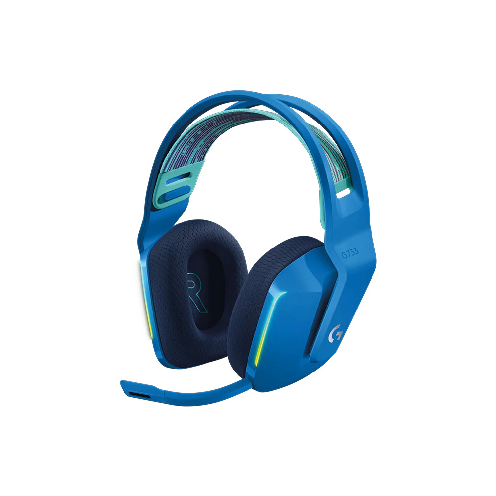 Logitech G733 Wireless RGB Gaming Headset (Blue)