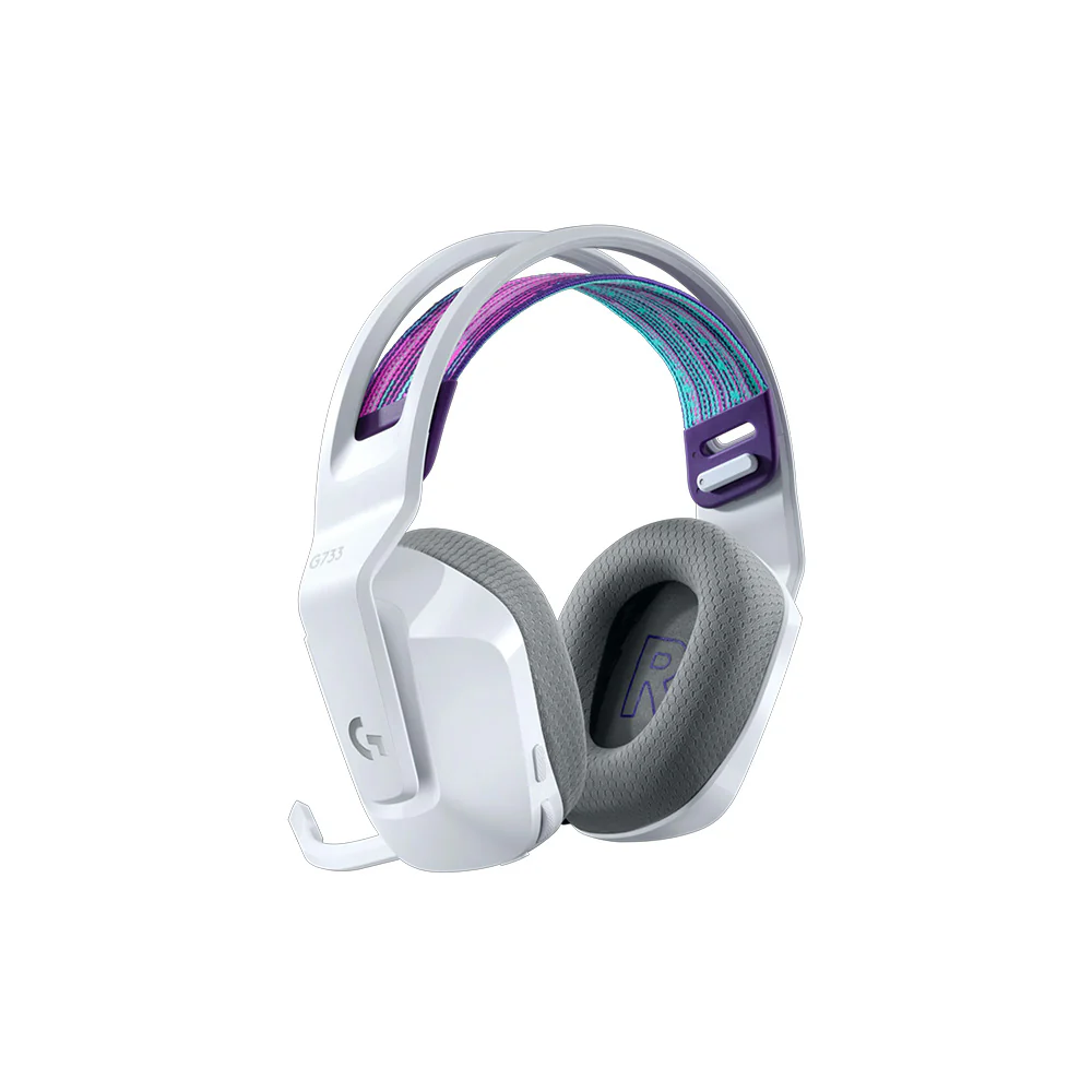 Logitech G733 Wireless RGB Gaming Headset (White) - Image 3