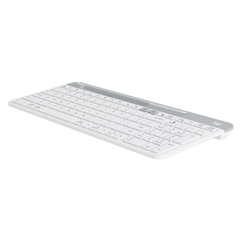 Logitech K580 Slim Multi-Device Wireless Keyboard (White) - Image 2