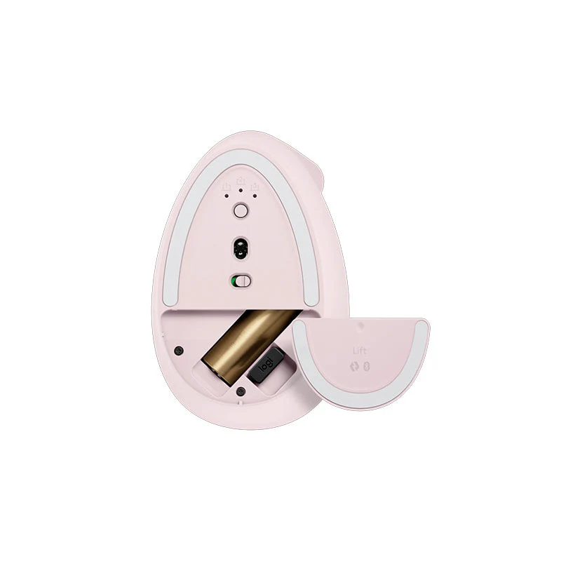 Logitech Lift Vertical Ergonomic Mouse (Rose) - Image 3