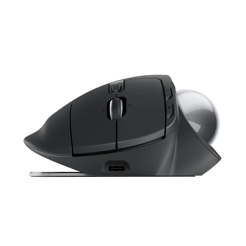 Logitech MX Ergo S Silent Wireless Bluetooth Trackball Mouse - Image 3