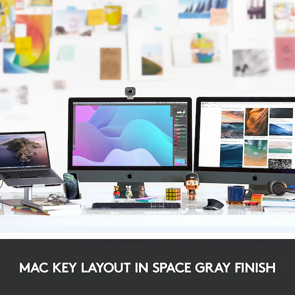 Logitech MX Keys Advanced Wireless Keyboard for MAC - Image 3