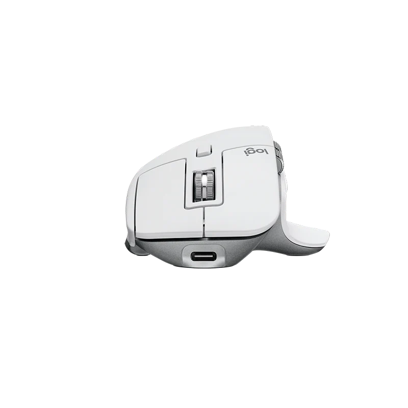 Logitech MX Master 3s Wireless Mouse for Mac (Pale Grey) 910-006574 - Image 2