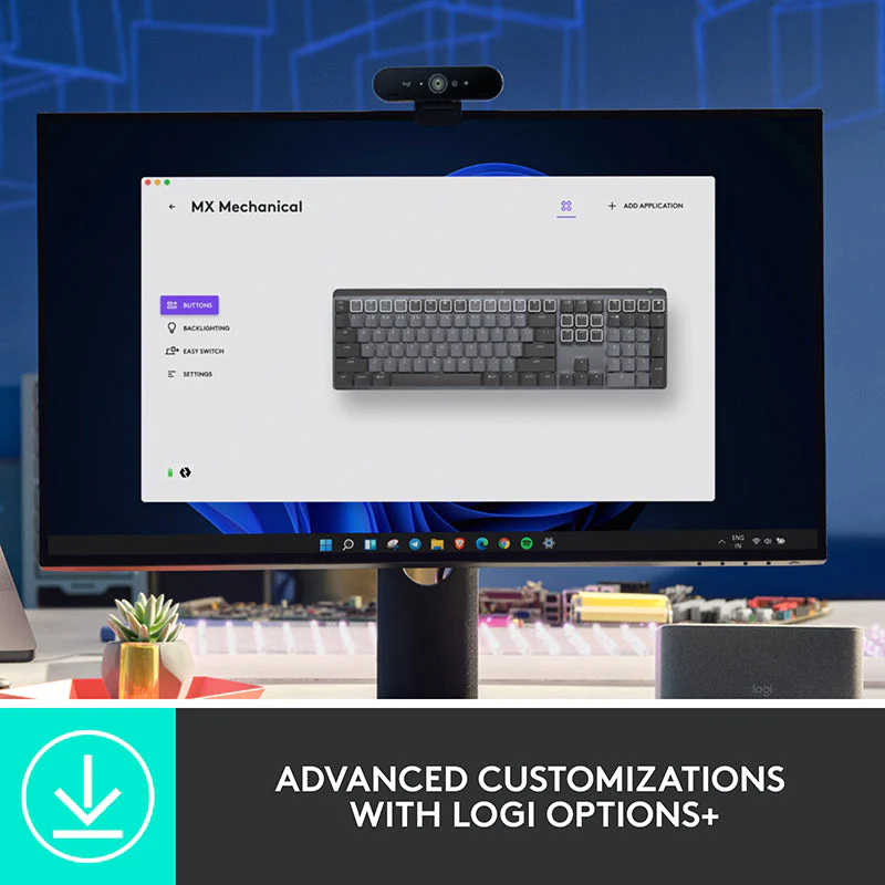 Logitech MX Mechanical Keyboard - Clicky - Image 8
