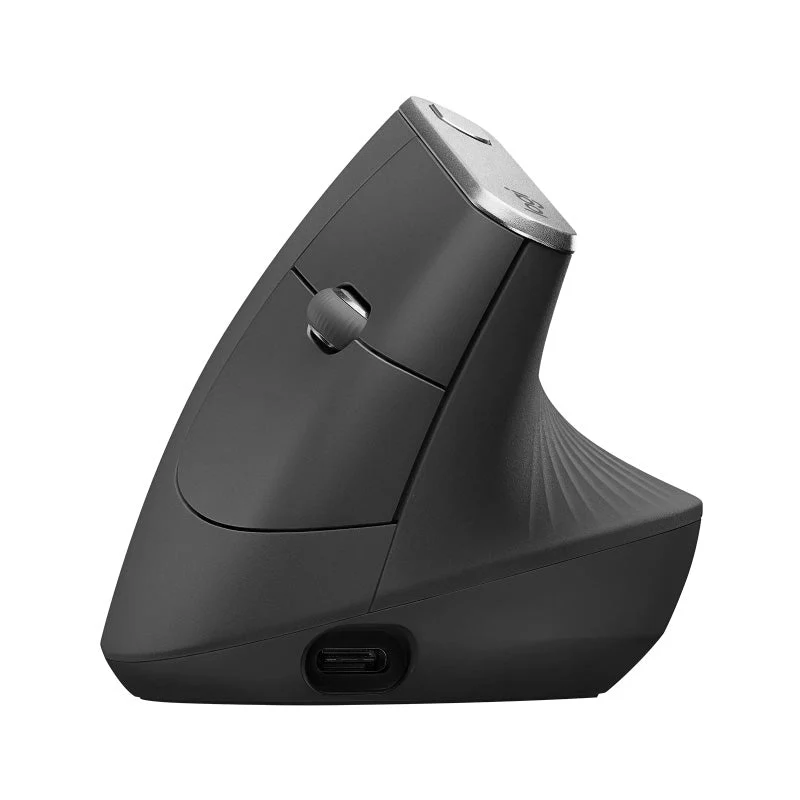 Logitech MX Vertical Advanced Multi-Device Ergonomic Wireless Bluetooth Mouse - Image 3
