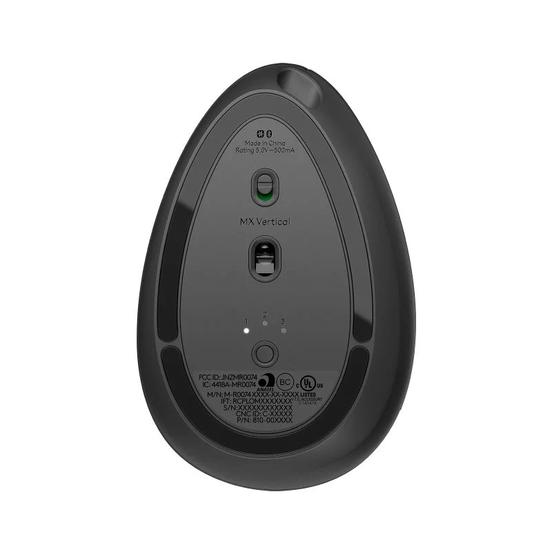 Logitech MX Vertical Advanced Multi-Device Ergonomic Wireless Bluetooth Mouse - Image 5