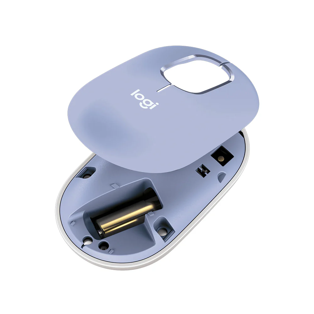 Logitech POP Wireless Bluetooth Mouse with Emoji (Lilac) - Image 5