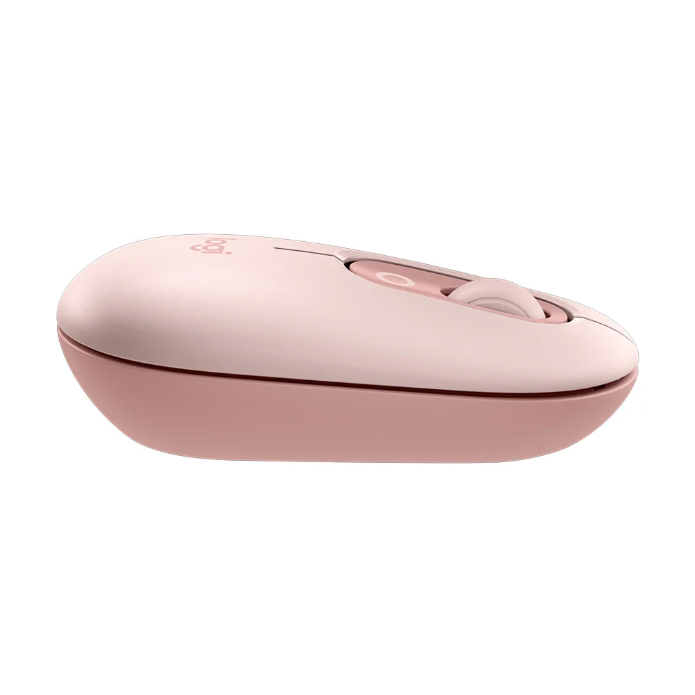 Logitech POP Wireless Bluetooth Mouse with Emoji (Rose) - Image 4