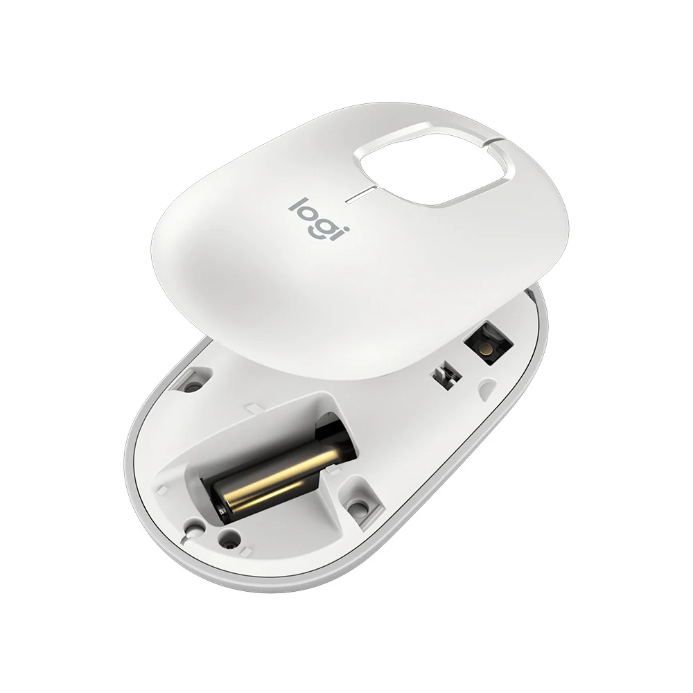 Logitech POP Wireless Bluetooth Mouse with Emoji (White) - Image 5