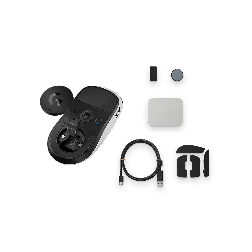 Logitech G PRO X2 Superstrike Wireless Gaming Mouse (Lunar Eclipse) - Image 4