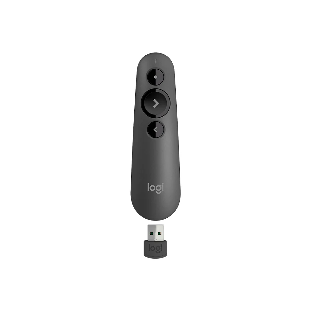 Logitech R500s Laser Pointer Presentation Remote (Graphite) - Image 4