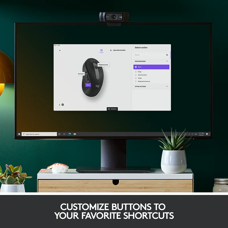 Logitech Signature M650 Wireless Mouse (M - Graphite) - Image 2