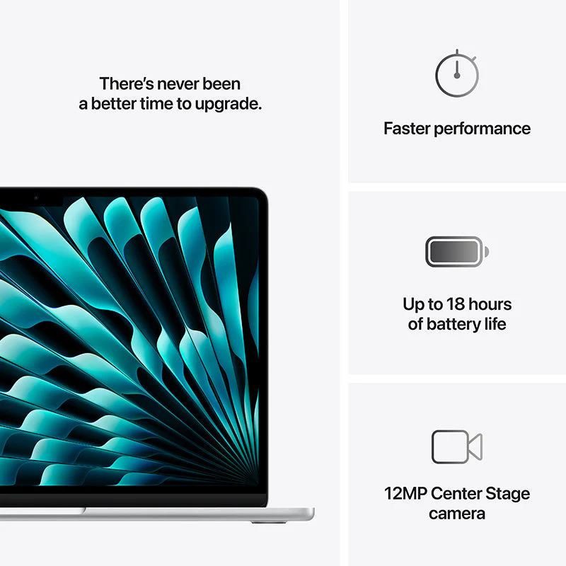 MacBook Air 13.6'' M4 10C GPU/16GB/512GB - Silver [MW0X3ZP/A] - Image 4
