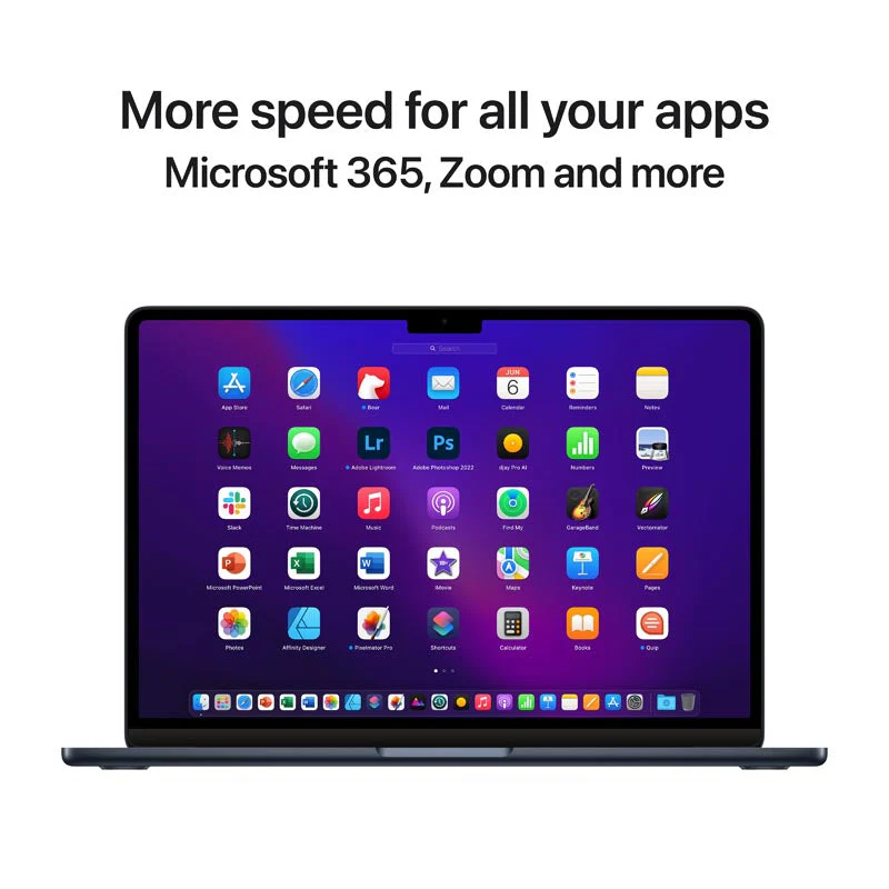 MacBook Air 13-inch Apple M2 chip 8CGPU, 16GB, 256GB - Midnight [MC7X4ZP/A] - Image 7