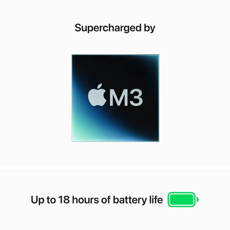 MacBook Air 13-inch Apple M3 chip 10CGPU/24GB/512GB - Space Grey [MC8M4ZP/A] - Image 6