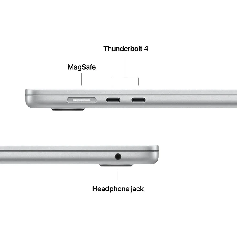 MacBook Air 15.3'' M4 10C GPU/16GB/512GB - Silver [MW1H3ZP/A] - Image 6