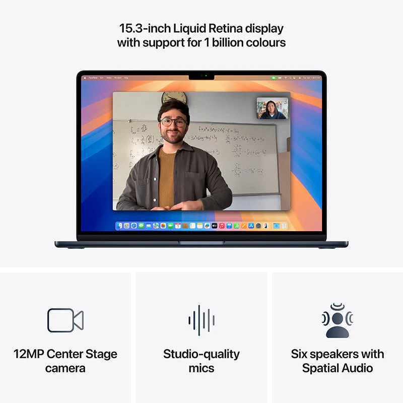 MacBook Air 15.3'' M4 10C GPU/24GB/512GB - Midnight [MC6L4ZP/A] - Image 3