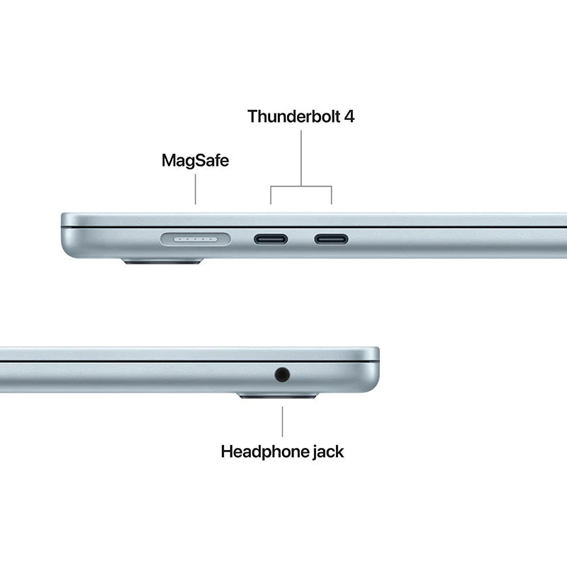 MacBook Air 15.3'' M4 10C GPU/24GB/512GB - Sky Blue [MC7D4ZP/A] - Image 6