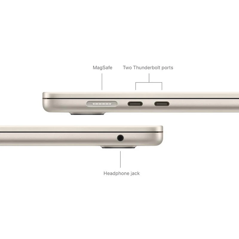 MacBook Air 15-inch Apple M3 chip 10CGPU/24GB/512GB - Starlight [MC9K4ZP/A] - Image 5