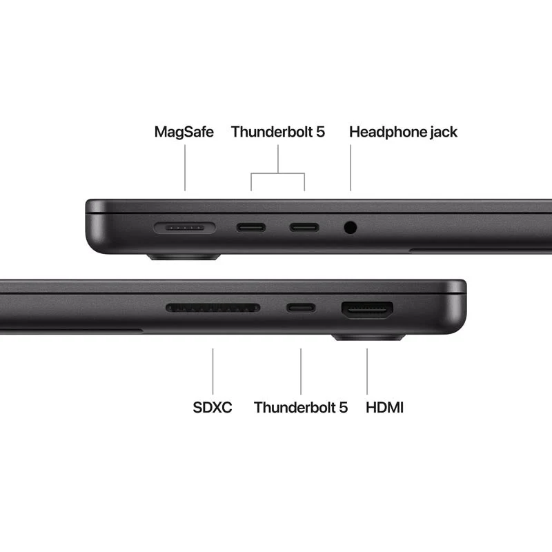 MacBook Pro 14-inch Apple M4 Pro chip 12C/16GPU/24GB/512GB - Space Black [MX2H3ZP/A] - Image 7