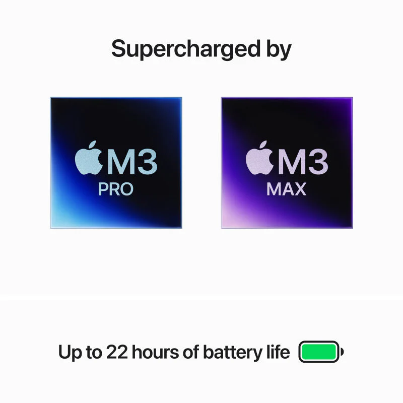 MacBook Pro 16-inch Apple M3 Max chip with 16‑core CPU and 40‑core GPU, 48GB RAM, 1TB SSD - Silver [MUW73ZP/A] - Image 8