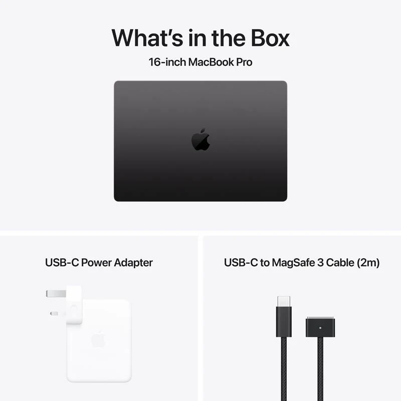 MacBook Pro 16-inch Apple M4 Max chip 14C/32GPU/36GB/1TB - Space Black [MX303ZP/A] - Image 3