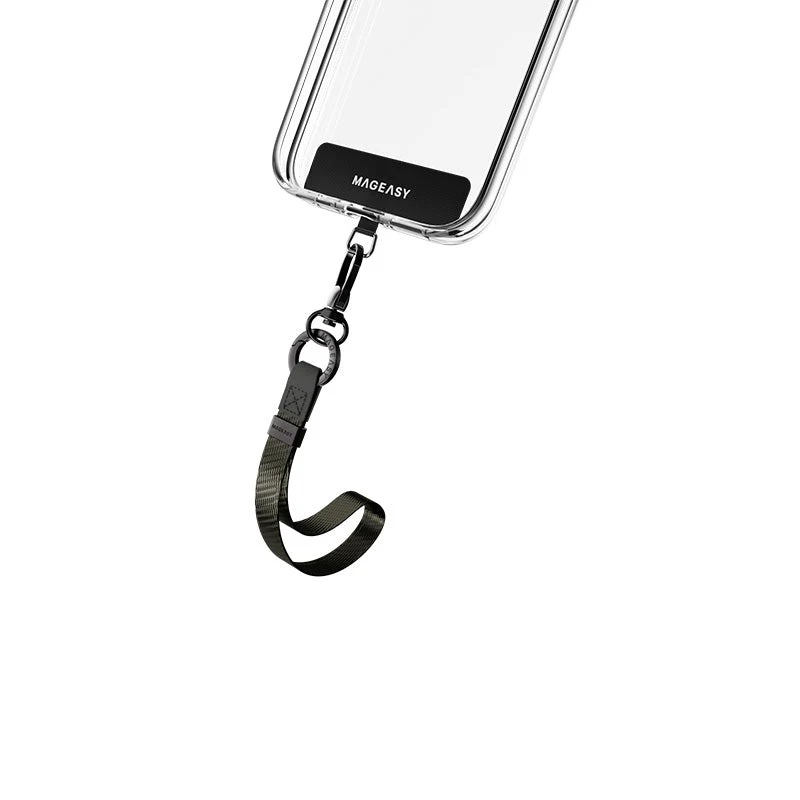 MagEasy 2-in-1 Utility Strap 20mm for iPhone - Concrete Gray - Image 5