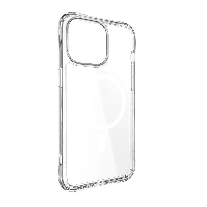 MagEasy iPhone 15 Pro Atoms M MagSafe Case (Clear) - Image 5