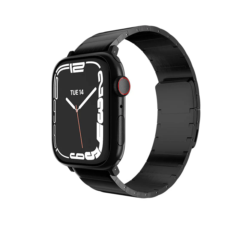 MagEasy Maestro M Magnetic Stainless Steel Apple Watch Loop - 42mm / 44mm / 45mm (Black) - Image 3