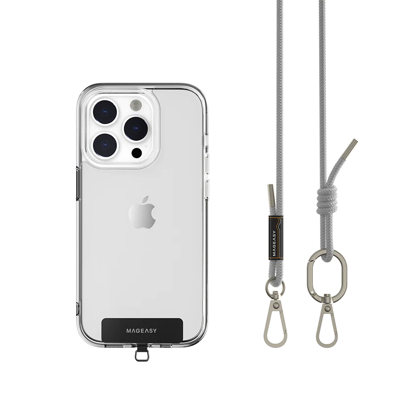 MagEasy MPHIPH142MA23 Strap+Strap Card 6mm (Misty Gray)