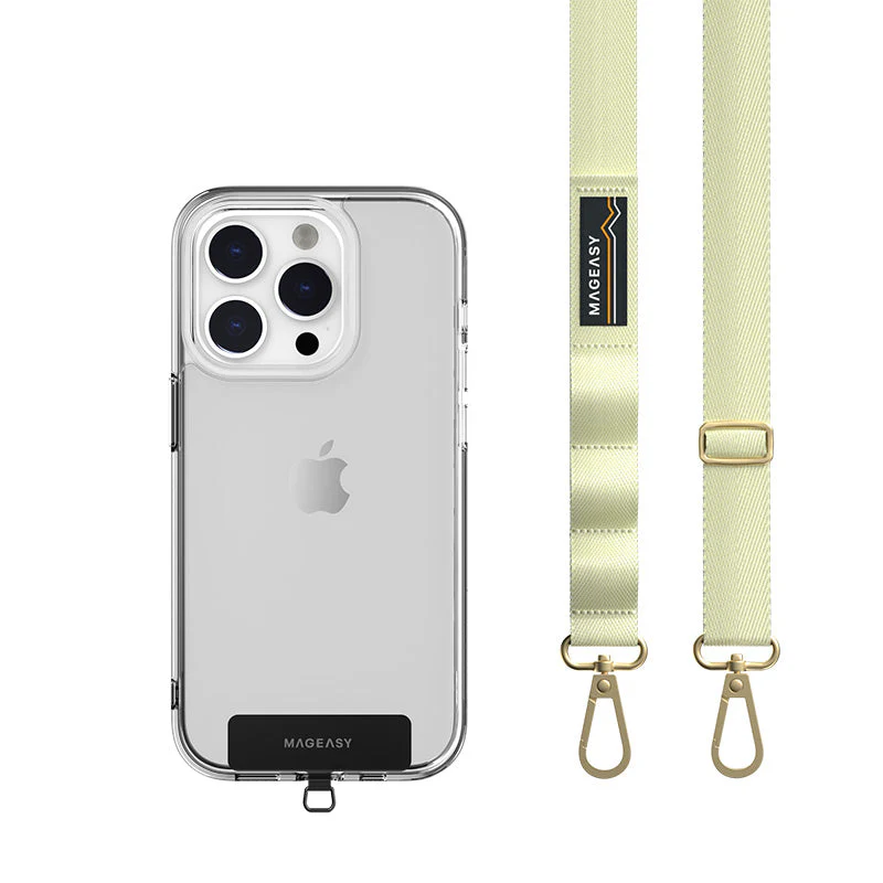 MagEasy Strap+Strap Card-20mm for iPhone - Spring green - Image 2