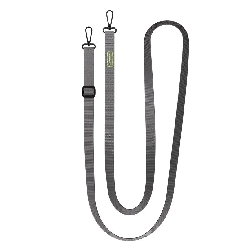 MagEasy Strap+Strap Card-20mm for iPhone - Stripe Grey - Image 3