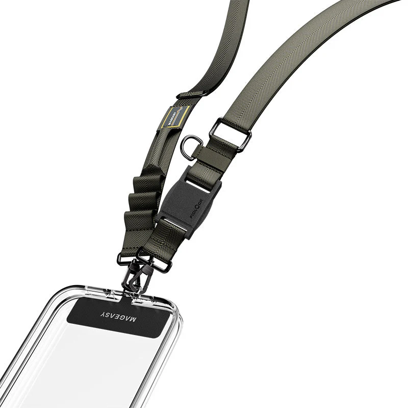 MagEasy Utility Strap 25mm for iPhone - Concrete Gray - Image 5