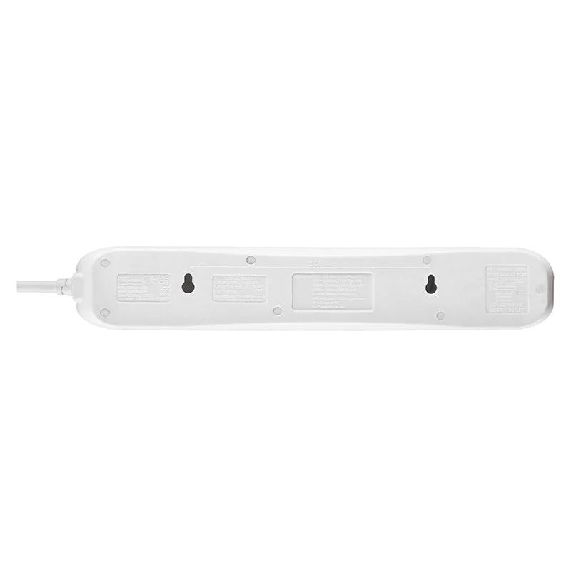 Masterplug SRGUAC2242N 4 Socket + Type-C PD22W Surge Extension 2M (White) - Image 3