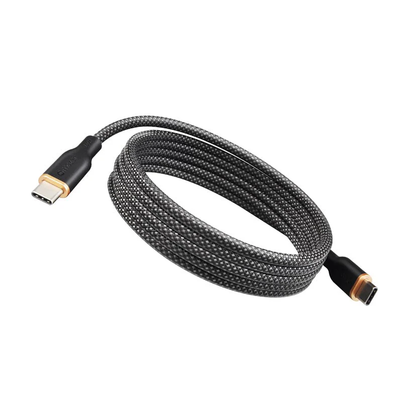 Mazer M-COBRA-C1240-BK 240W C to C Magnetic Cable 1M (Black) - Image 4