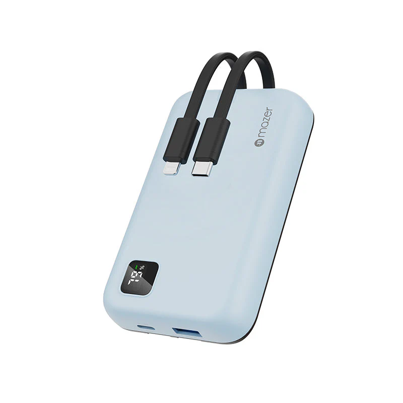 Mazer M-EGLINK10.0Trio-PB/Infinite.BOOST PD20W 10000mAh Power Bank (Pacific Blue)