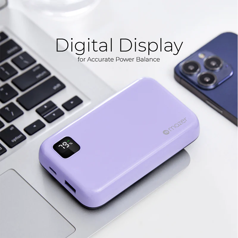Mazer M-EGLINK10.0Trio-PP/Infinite.BOOST PD20W 10000mAh Power Bank (Purple) - Image 4