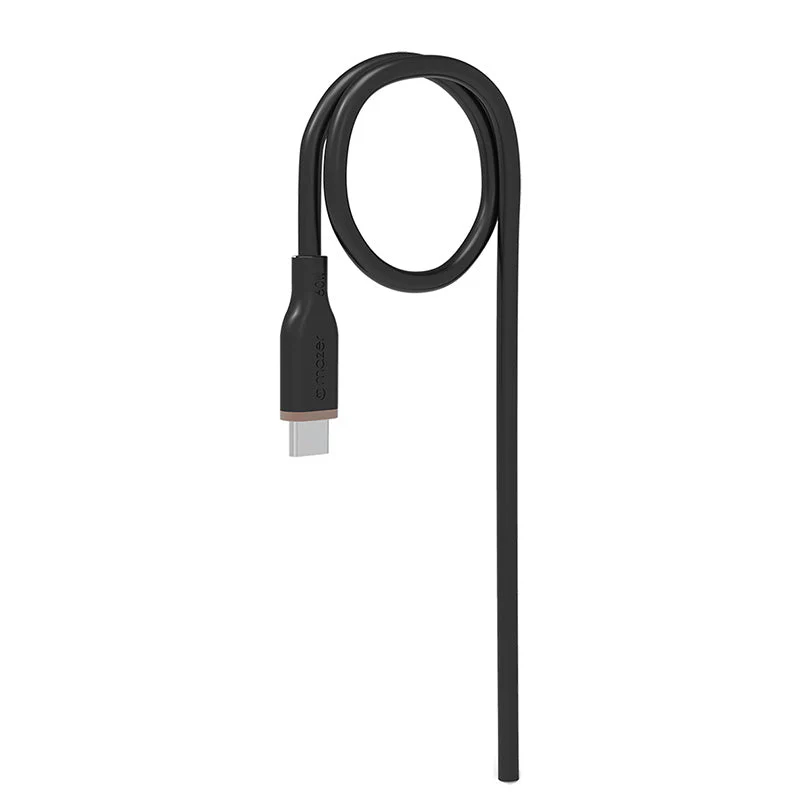 Mazer M-FLEX-C265 LINK 3 Flex 60W USB-C to C Cable 2M (Black) - Image 2