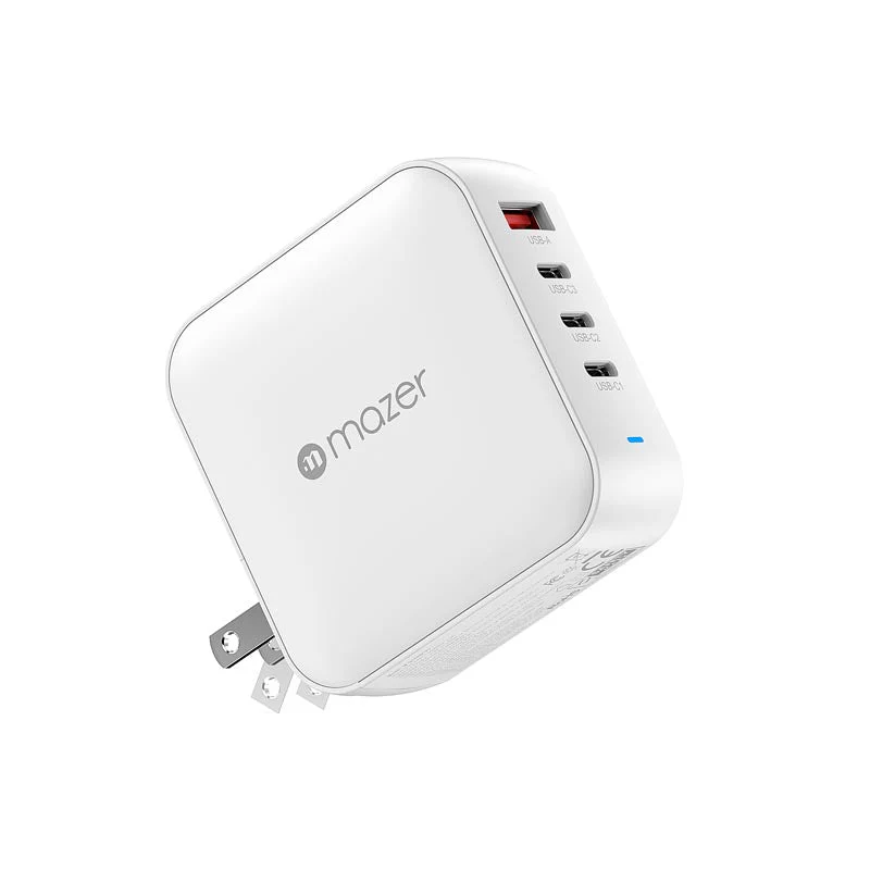 Mazer M-G165W-V5-WH PD3.1 165W 3C1A With Travel Plugs (White) - Image 4
