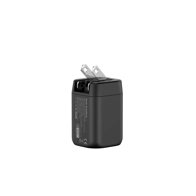 Mazer M-G35W-V5-BK PD35W 1C1A Travel Adapter w Changeable Plugs (Black) - Image 4