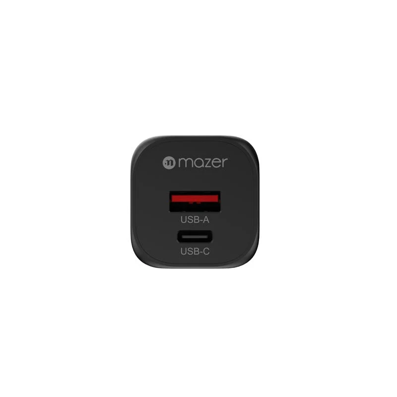 Mazer M-G35W-V5-BK PD35W 1C1A Travel Adapter w Changeable Plugs (Black) - Image 5