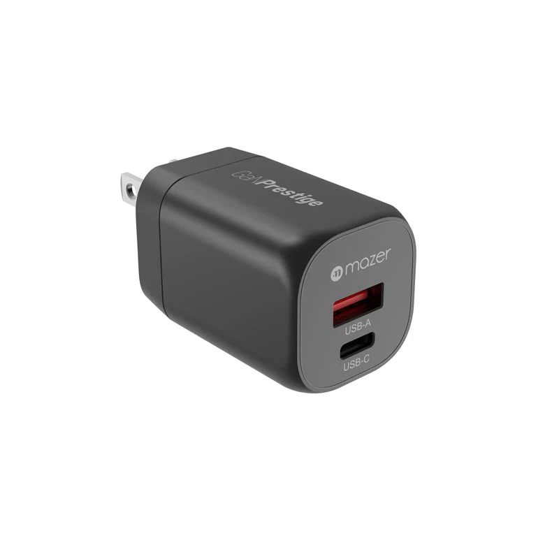Mazer M-G35W-V5-BK PD35W 1C1A Travel Adapter w Changeable Plugs (Black) - Image 7