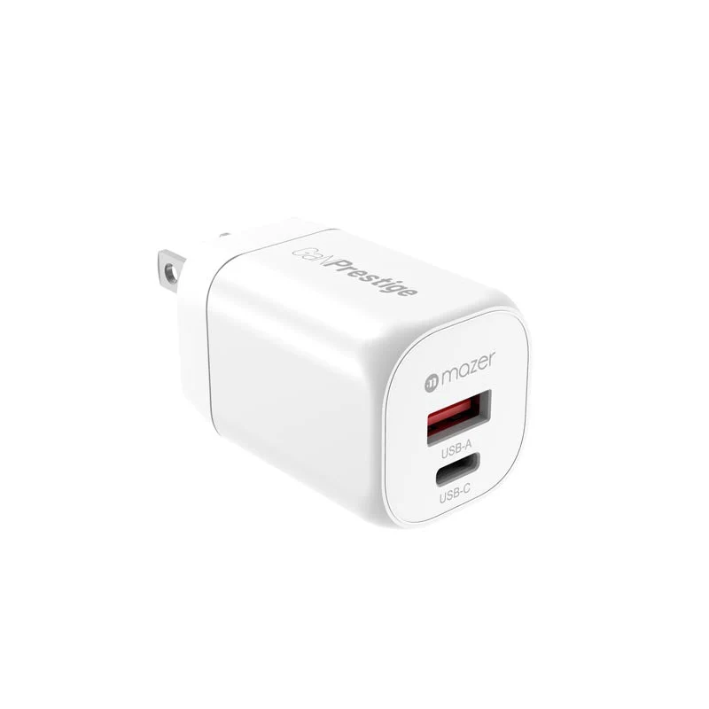 Mazer M-G35W-V5-WH PD35W 1C1A Travel Adapter with Changeable Plugs (White) - Image 7