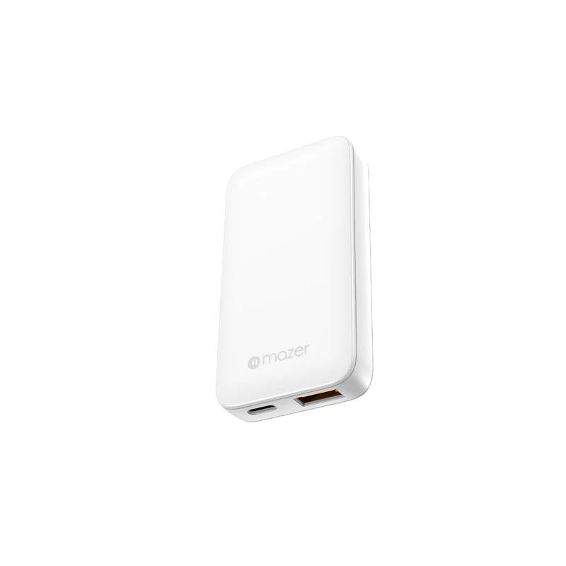 Mazer M-G65SLIM-WH GaN PD65W 1C1A with Travel Plugs (White) - Image 2
